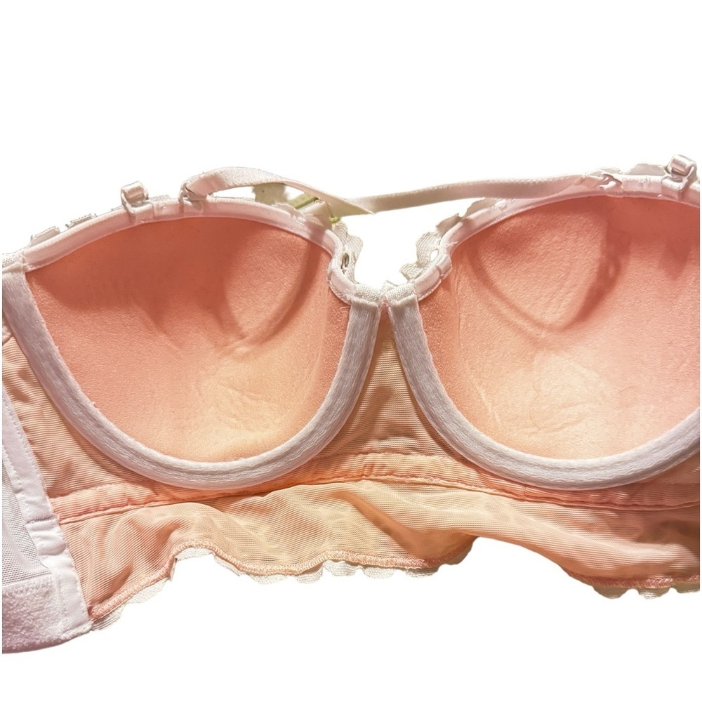 Cacique Lightly Lined Strapless Multiway 36a - image 5